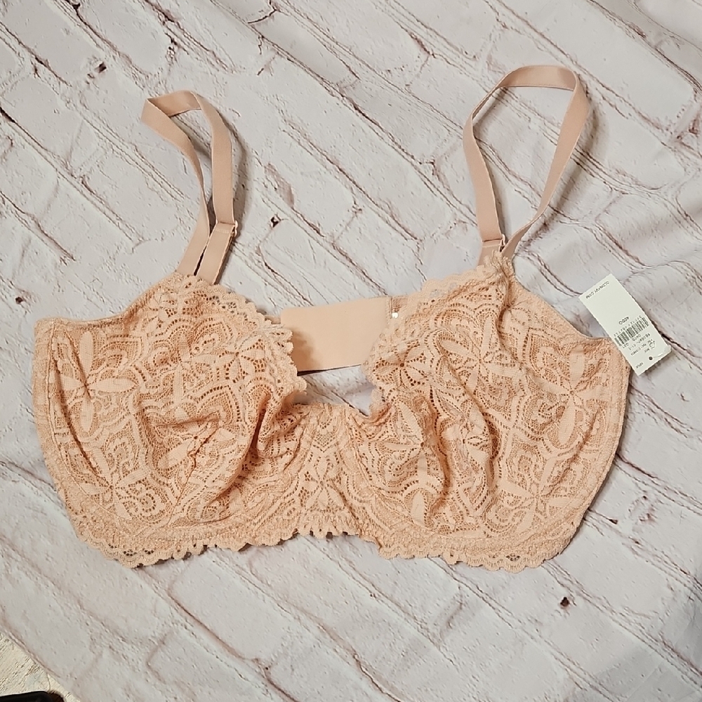 Old Navy Lace Underwire Bra Light Pink NWT SIze 40DD